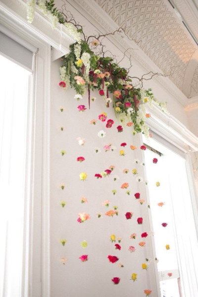 Decore as paredes de sua casa com flores