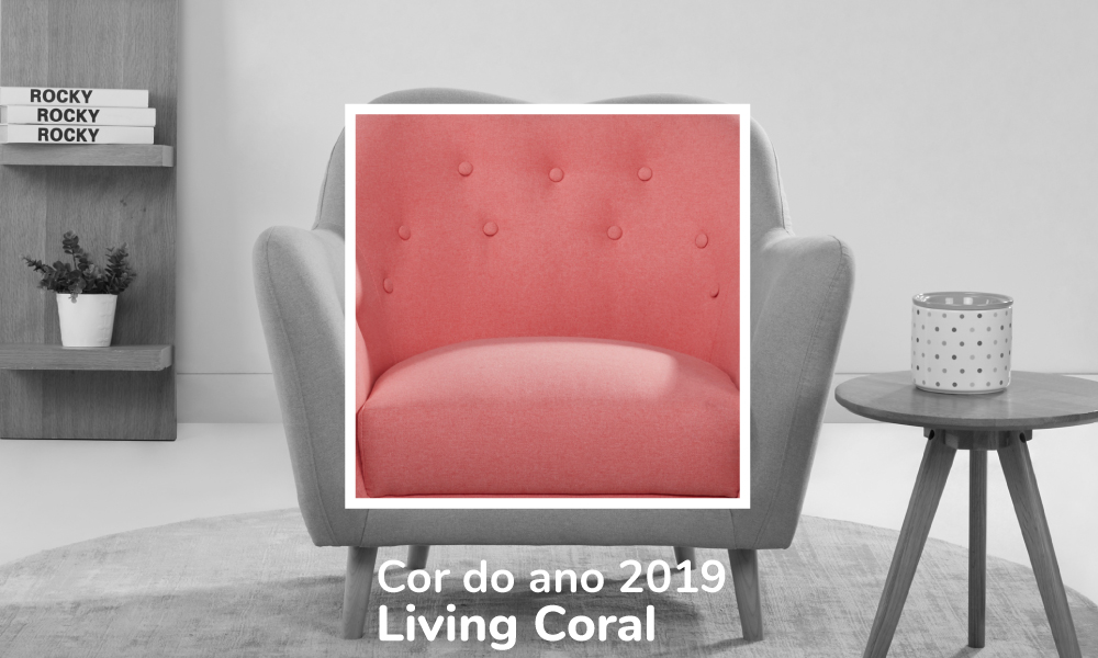 Aposte nas cores tendência Living Coral