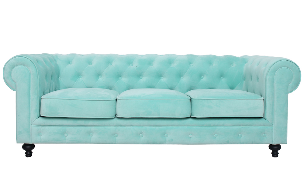 Sofá chesterfield LEWIS Conforama grande espaço 