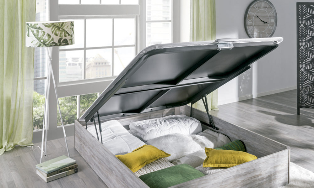 Sommier Conforama Arrumar o quarto decoração de quarto pequeno Sommier de madeira desmontável Conforama