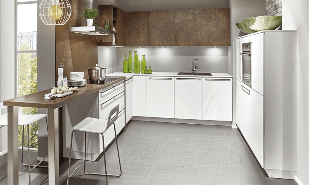 O branco é uma aposta segura para cozinha open space cozinha open space: cozinha TWIST
