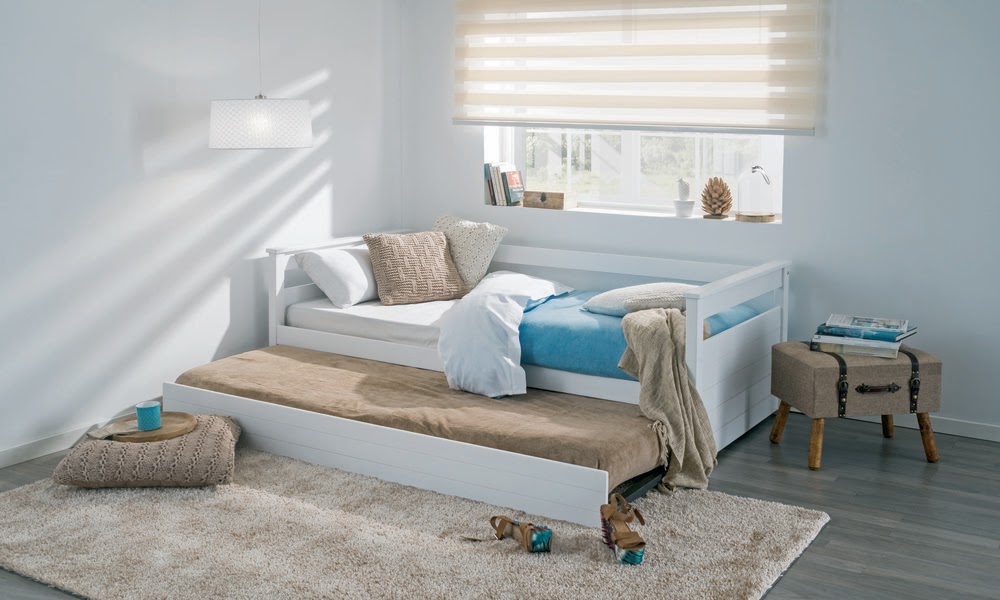 A cama compacta LUPY alia a leveza do branco e linhas simples com a todas as vantagens do compacto. quarto com beliche - LUPY