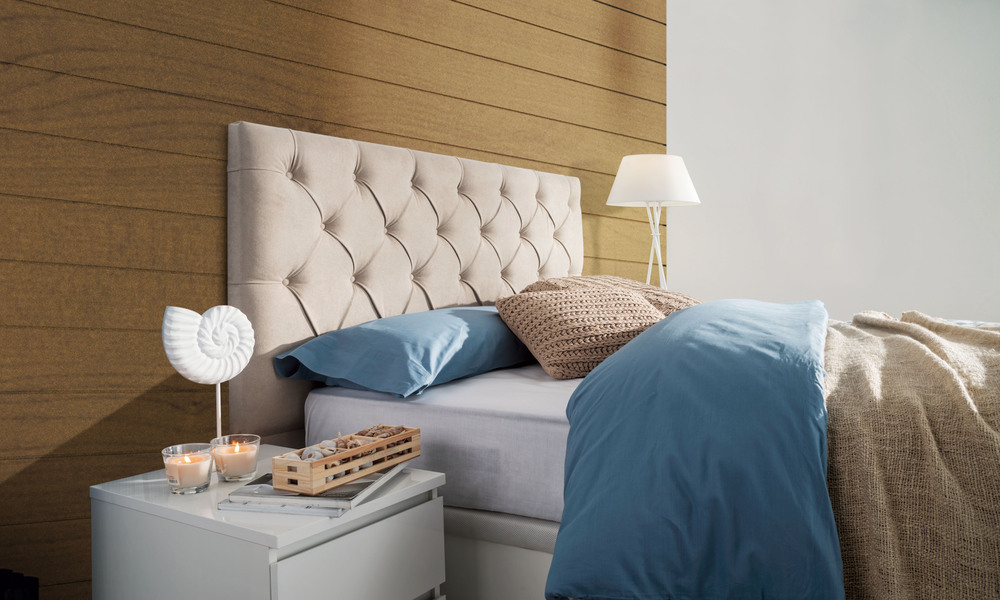 painéis decorativos de madeira - quarto