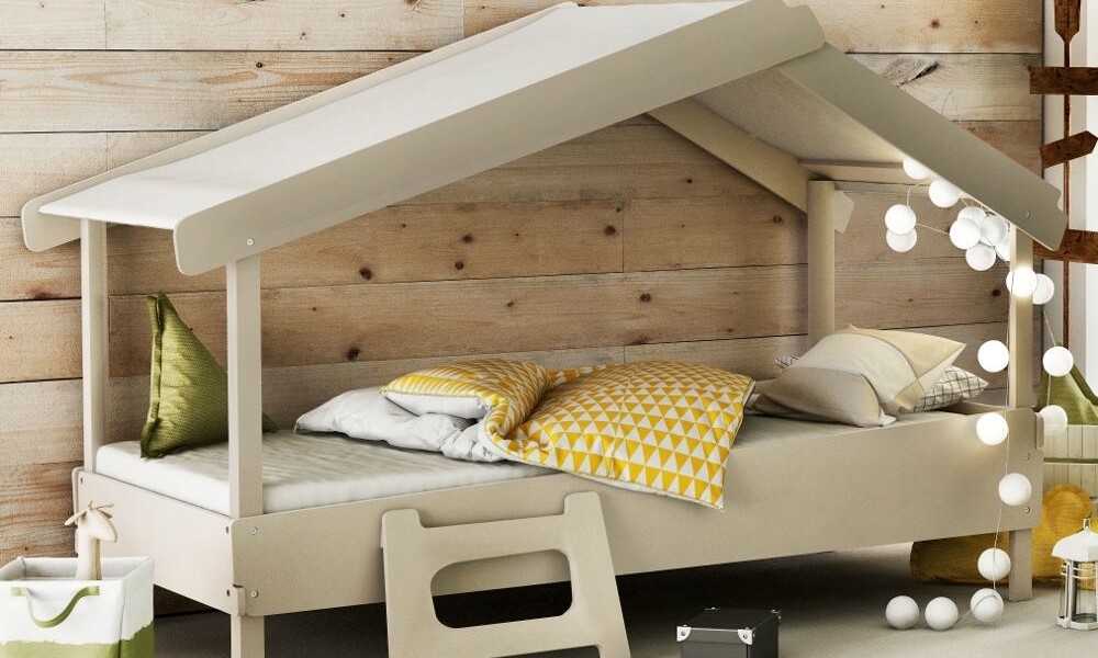 cama montessoriana - rustico