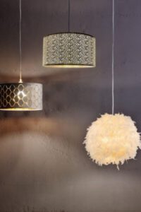 Um dos primeiros tipos de iluminação a escolher é o candeeiro de teto. tipos de iluminação