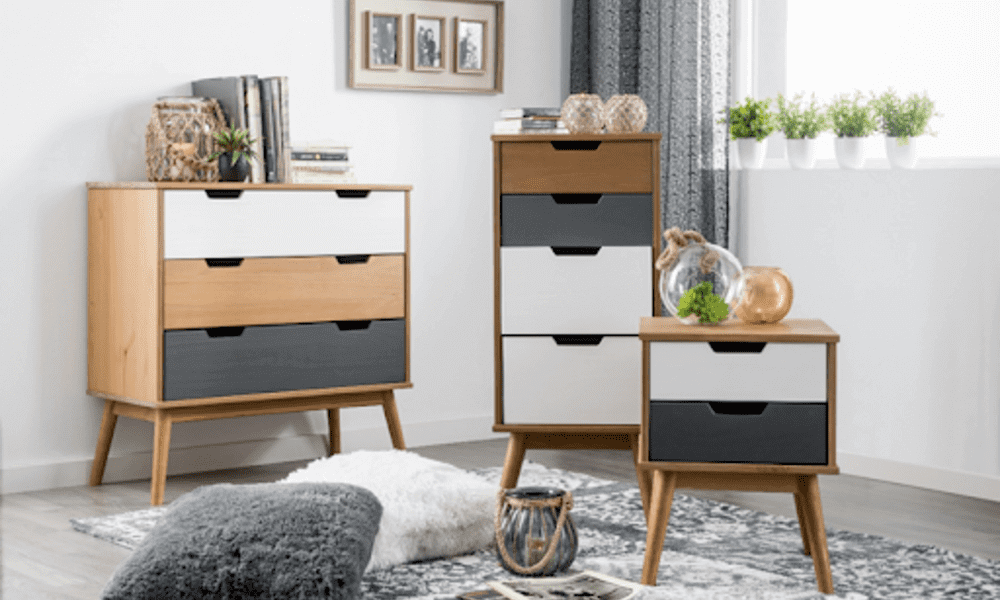 Os móveis VITA com cor de madeira ficam bem em qualquer escritório feng shui escritorio