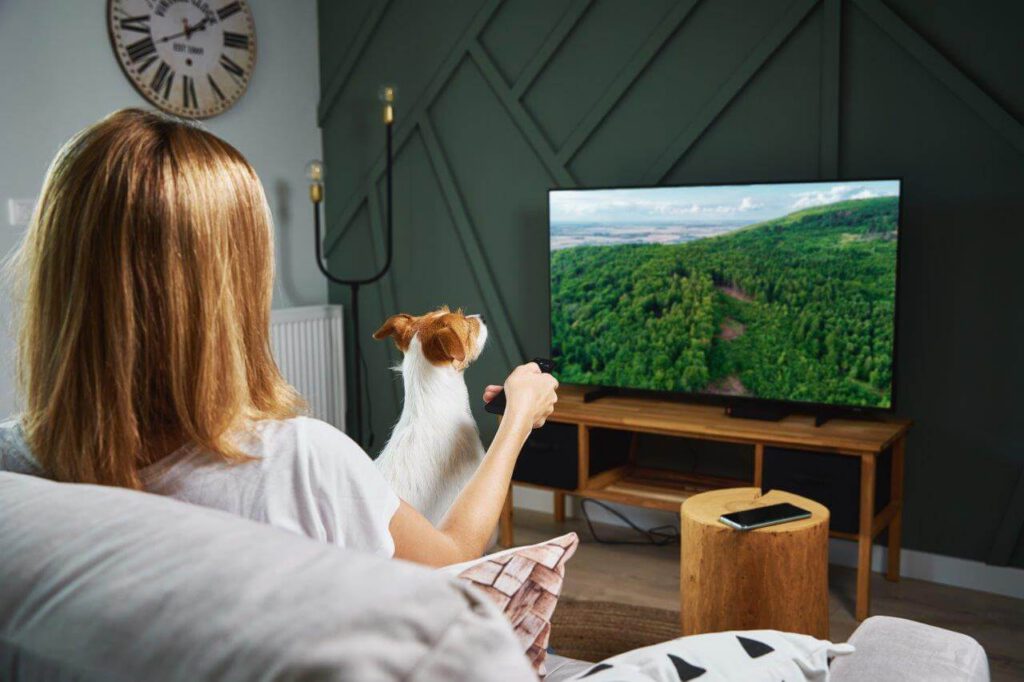 woman-watching-tv-set-on-the-sofa